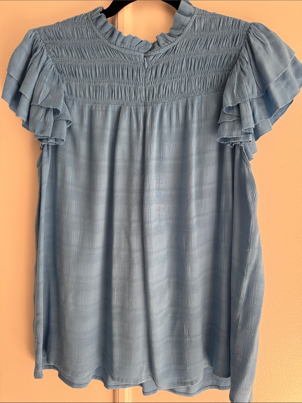 Caballero Kaz Top in Azure Blue